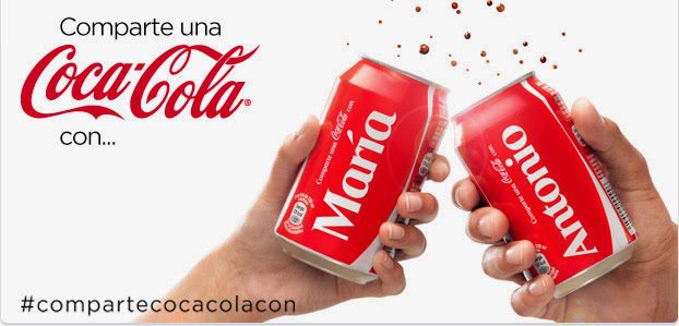 Comparte una Coca Cola” busca generar una conexión especial con sus consumidores