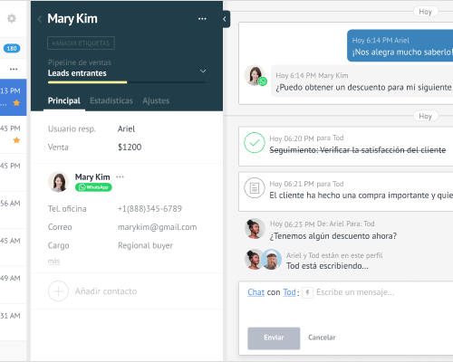 kommo inbox ui