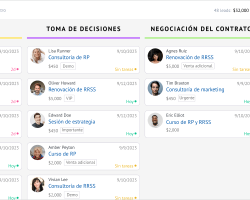 pipeline ui kommo